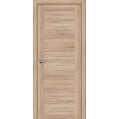 Межкомнатная дверь с экошпоном Порта-14 Light Sonoma