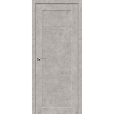 Межкомнатная дверь с экошпоном Легно-21 Grey Art