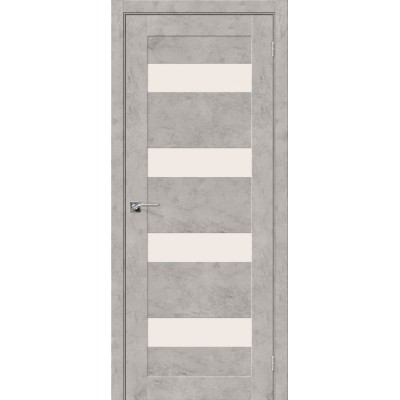 Межкомнатная дверь с экошпоном Легно-23 Grey Art   Magic Fog