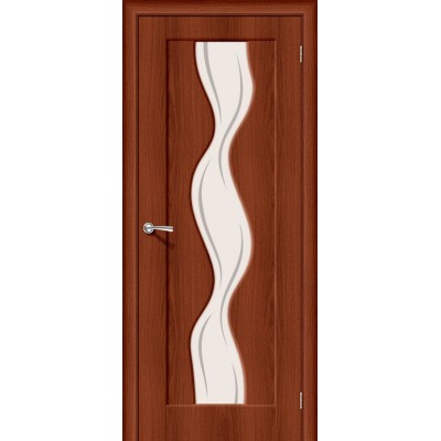Межкомнатная дверь Винил Вираж-2 Italiano Vero   Art Glass
