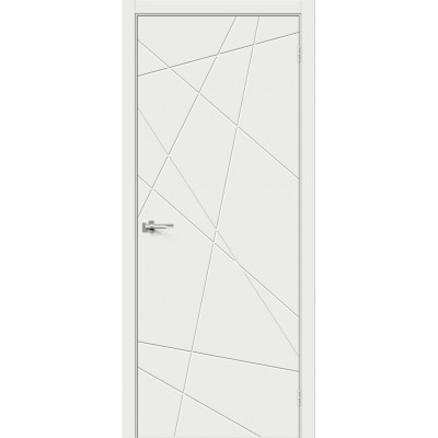 Межкомнатная дверь Винил Граффити-5 Super White