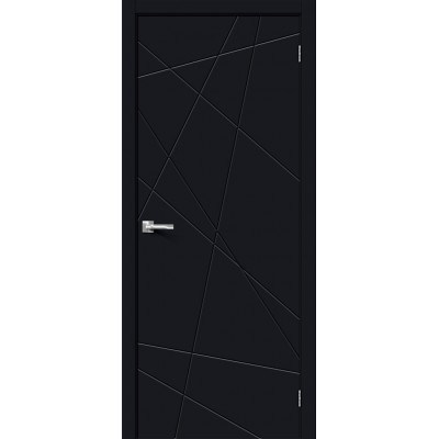 Межкомнатная дверь Винил Граффити-5 Total Black