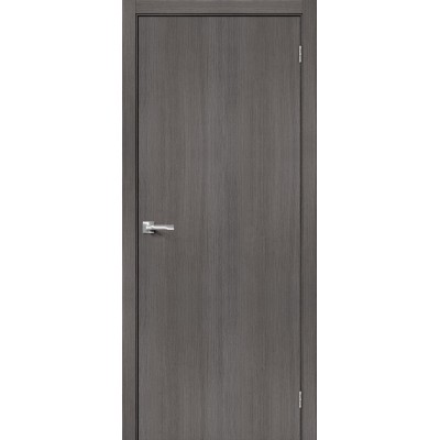 Межкомнатная дверь с экошпоном Браво-0 Grey Veralinga