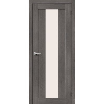 Межкомнатная дверь с экошпоном Порта-25 Grey Veralinga   Magic Fog