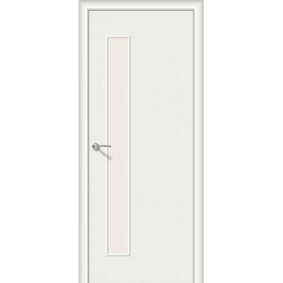 Межкомнатная дверь Финиш Флекс Гост-3 Л-23 (Белый)   Magic Fog