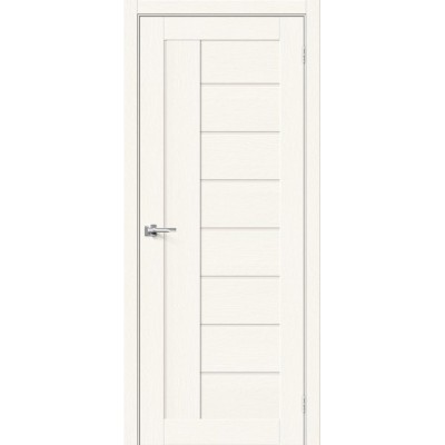 Межкомнатная дверь с экошпоном Браво-29 White Wood   Magic Fog