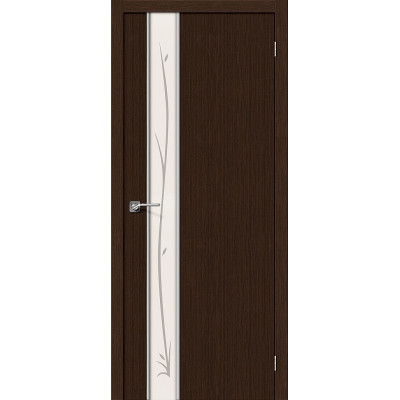 Межкомнатная дверь Финиш Флекс Глейс-1 Twig 3D Wenge   Twig