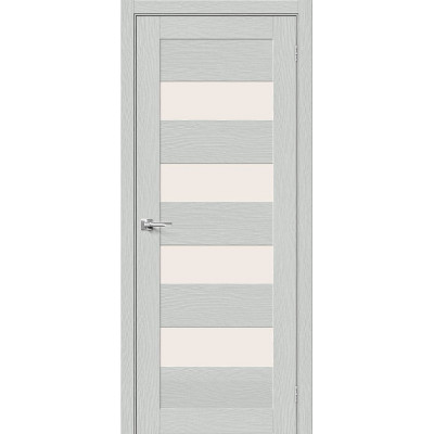 Межкомнатная дверь с экошпоном Браво-23 Grey Wood   Magic Fog