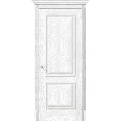 Межкомнатная дверь с экошпоном Классик-12 Silver Ash