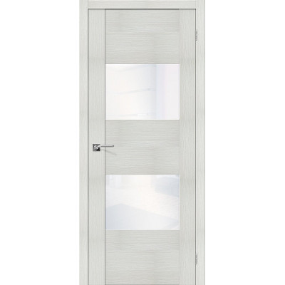 Межкомнатная дверь с экошпоном VG2 WW Bianco Veralinga   White Waltz