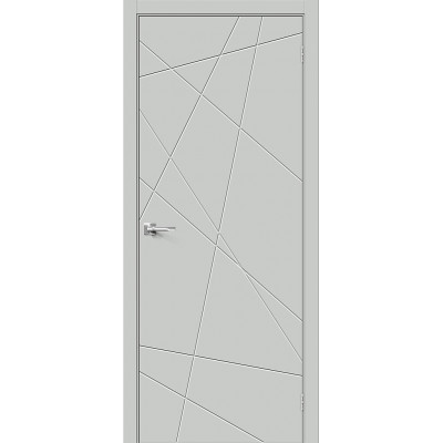 Межкомнатная дверь Винил Граффити-5 Grey Pro
