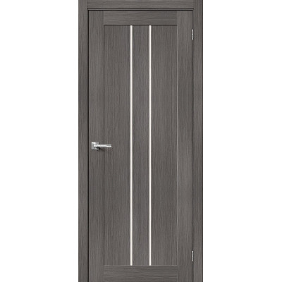 Межкомнатная дверь с экошпоном Порта-24 Grey Veralinga   Magic Fog