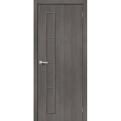 Межкомнатная дверь с экошпоном Тренд-3 Grey Veralinga