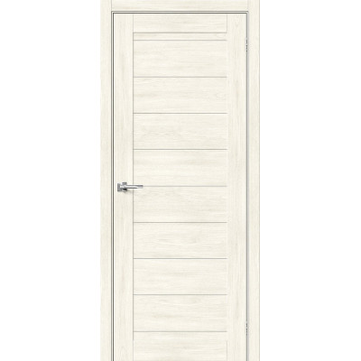 Межкомнатная дверь с экошпоном Браво-21 Nordic Oak