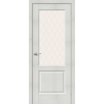 Межкомнатная дверь с экошпоном Неоклассик-33 Bianco Veralinga   White Сrystal