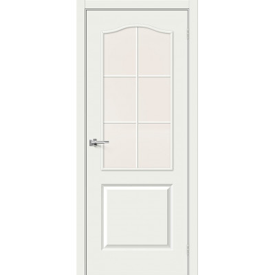 Межкомнатная дверь Финиш Флекс 32С Л-04 (Белый)   Magic Fog